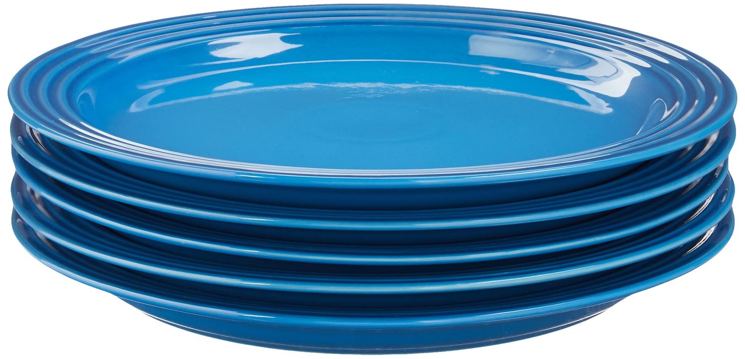 Set of (4) 10.5&quot; Dinner Plates - Marseille | Le Creuset