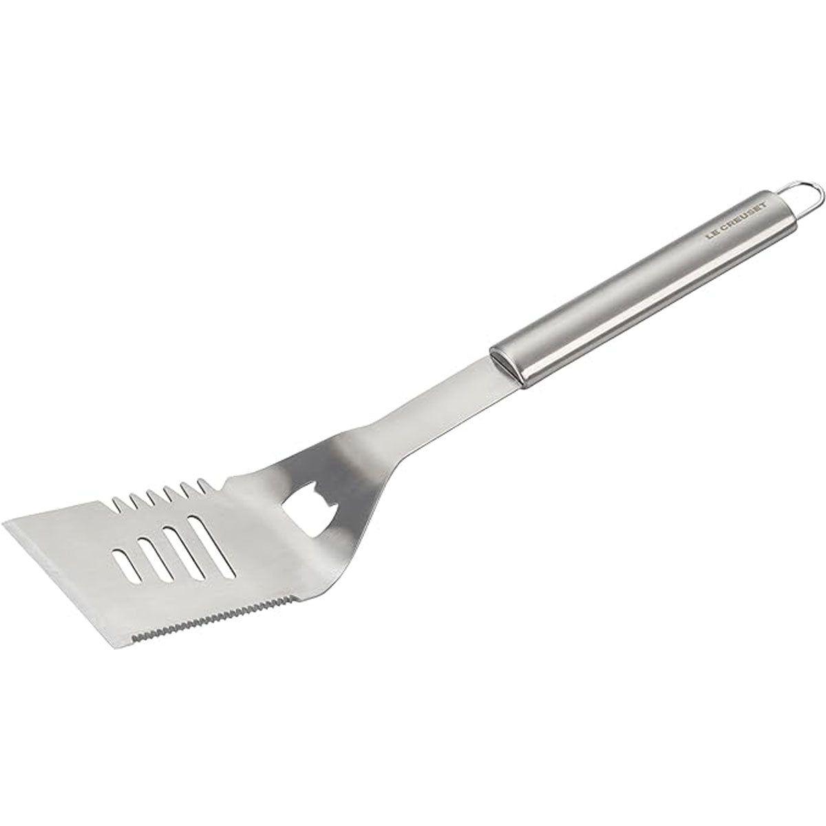 Alpine Outdoor Collection - Stainless Steel BBQ Slotted Turner, 17.5&quot; | Le Creuset