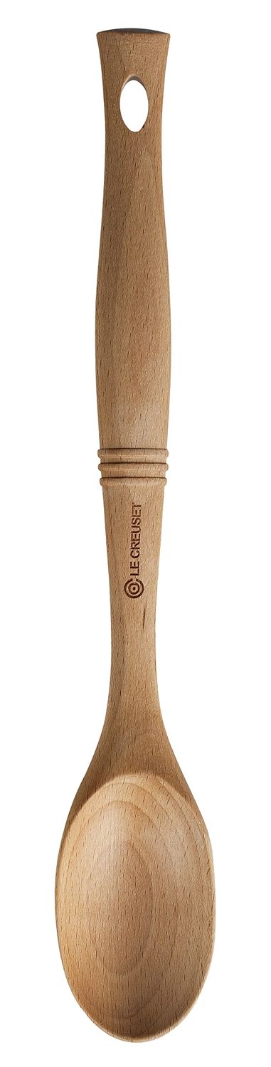 Revolution® Wood Solid Spoon, 12.5&quot; x 2.5&quot; | Le Creuset