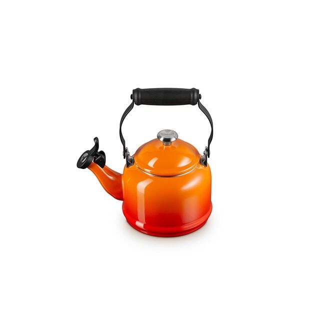 Demi Kettle - Flame w/ SS Knob, 1.25 qt. | Le Creuset