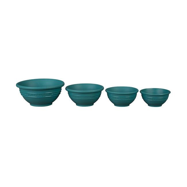 Prep Bowls - Cerise, 1/4c, 1/3c, 1/2c &amp; 1 cup | Le Creuset