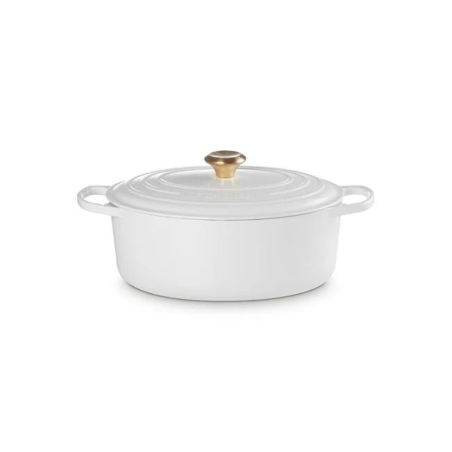 Signature Oval Dutch Oven - White, 6.75 qt. | Le Creuset