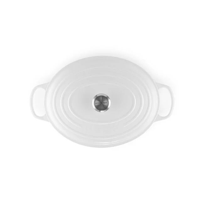 Signature Oval Dutch Oven - White, 9.5 qt. | Le Creuset
