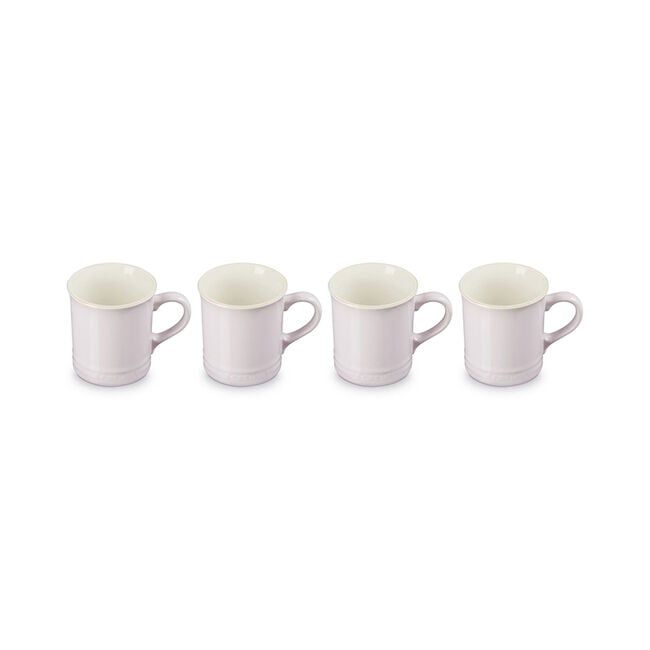 Set of 4 Mugs - Shallot - e-commerce only, 14 oz. | Le Creuset