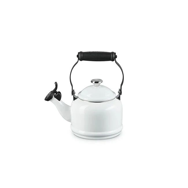 Demi Kettle - White w/ SS Knob, 1.25 qt. | Le Creuset