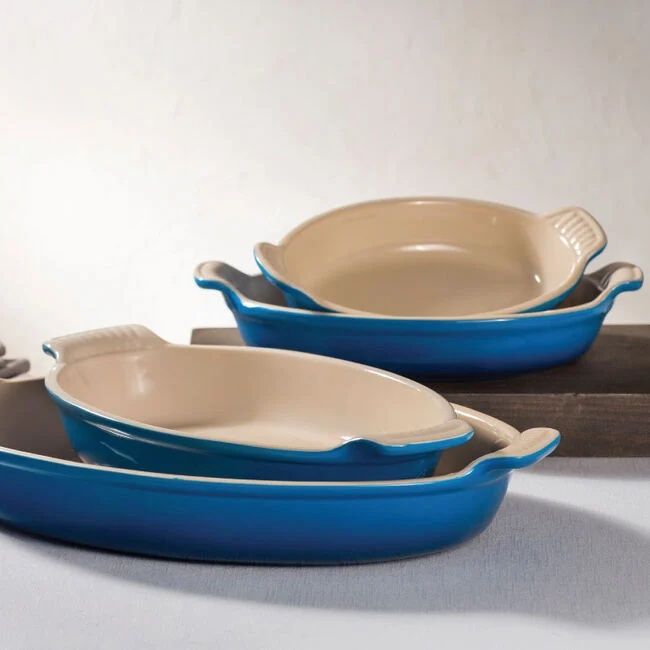 Heritage Oval Au Gratin Dish - Marseille, 1 qt. (9.5&quot;) | Le Creuset