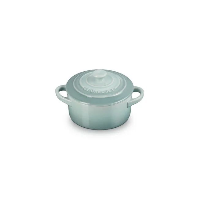 Mini Round Cocotte - Sea Salt (House Special), 8 oz. | Le Creuset