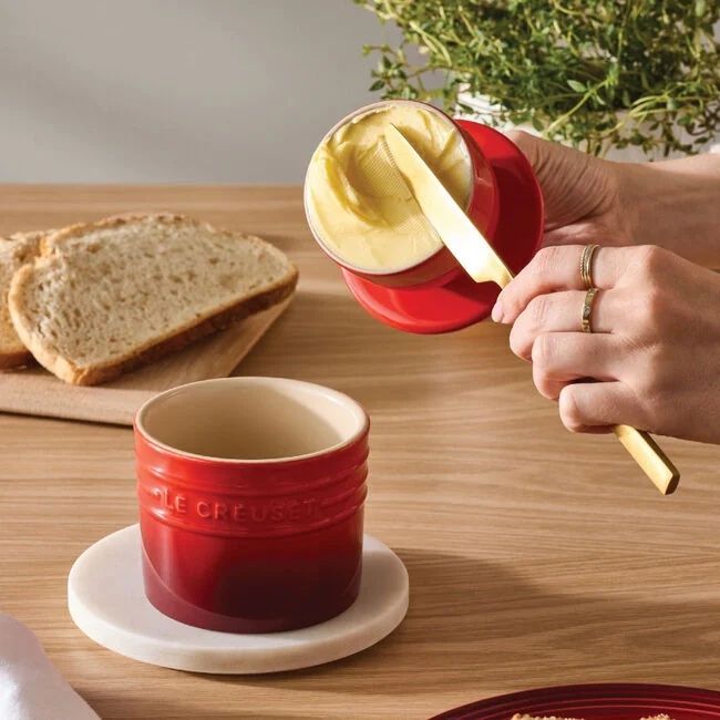 Butter Crock, Flame, 6 oz. | Le Creuset