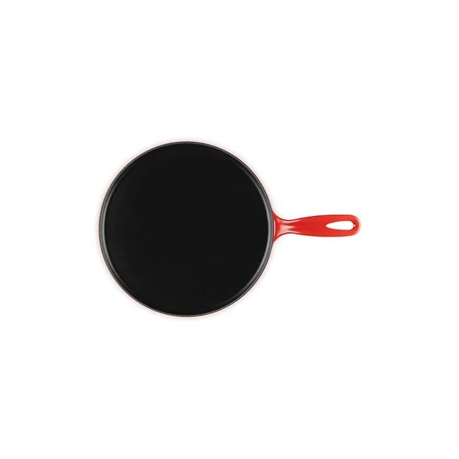 Traditional Round Crepe Pan - Cerise, 10.25&quot; | Le Creuset