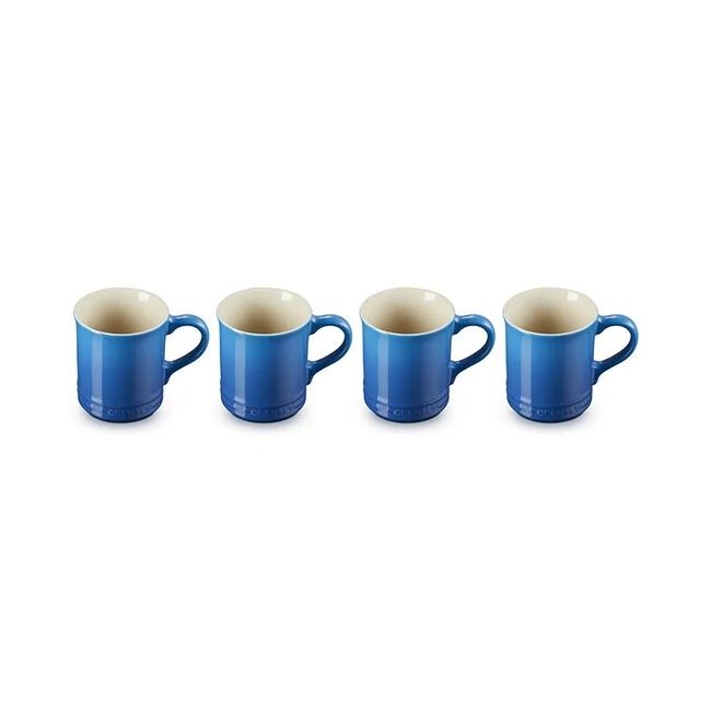 Set of 4 Mugs - Cerise - e-commerce only, 14 oz. | Le Creuset