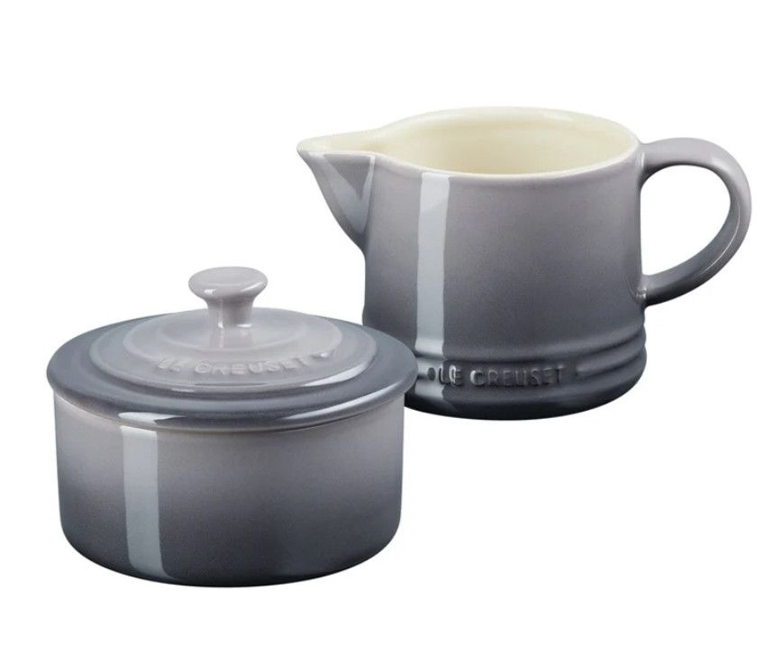 Signature Cream &amp; Sugar Set - Oyster | Le Creuset