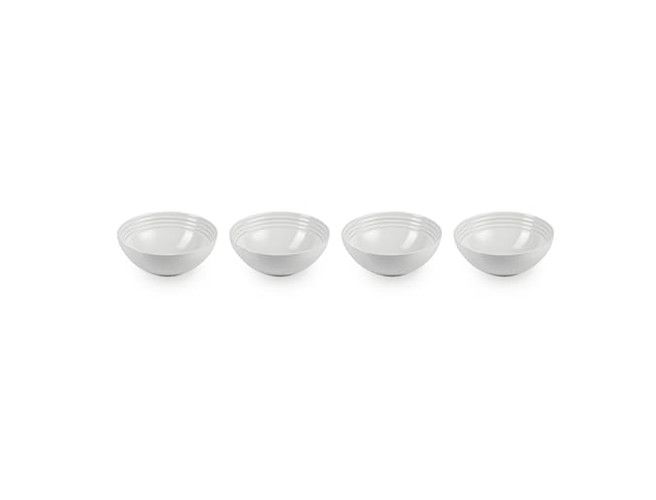 Set of (4) 22 oz. Soup Bowls - White, 22 oz. (6.25&quot;) | Le Creuset