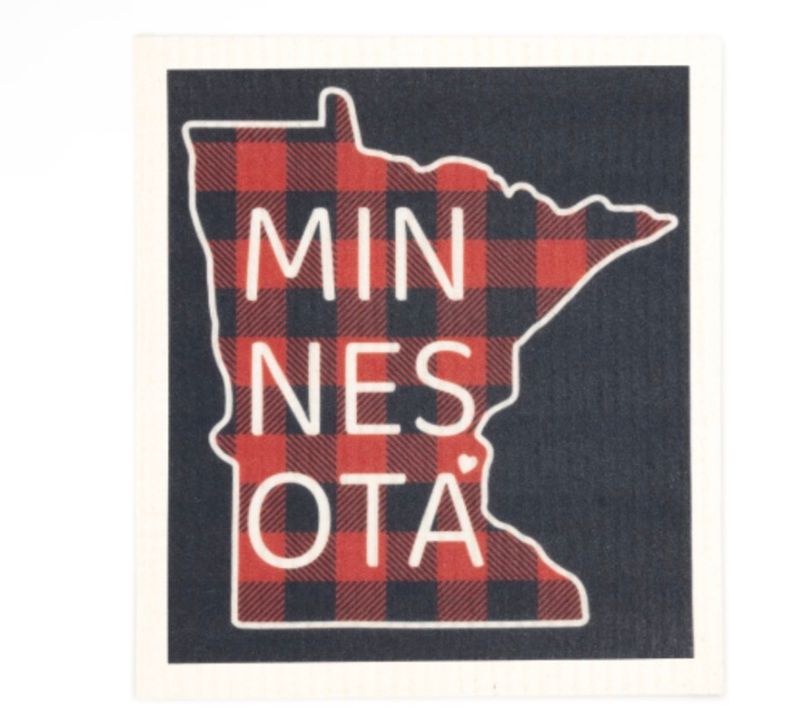 MN Plaid | Sponge Cloth