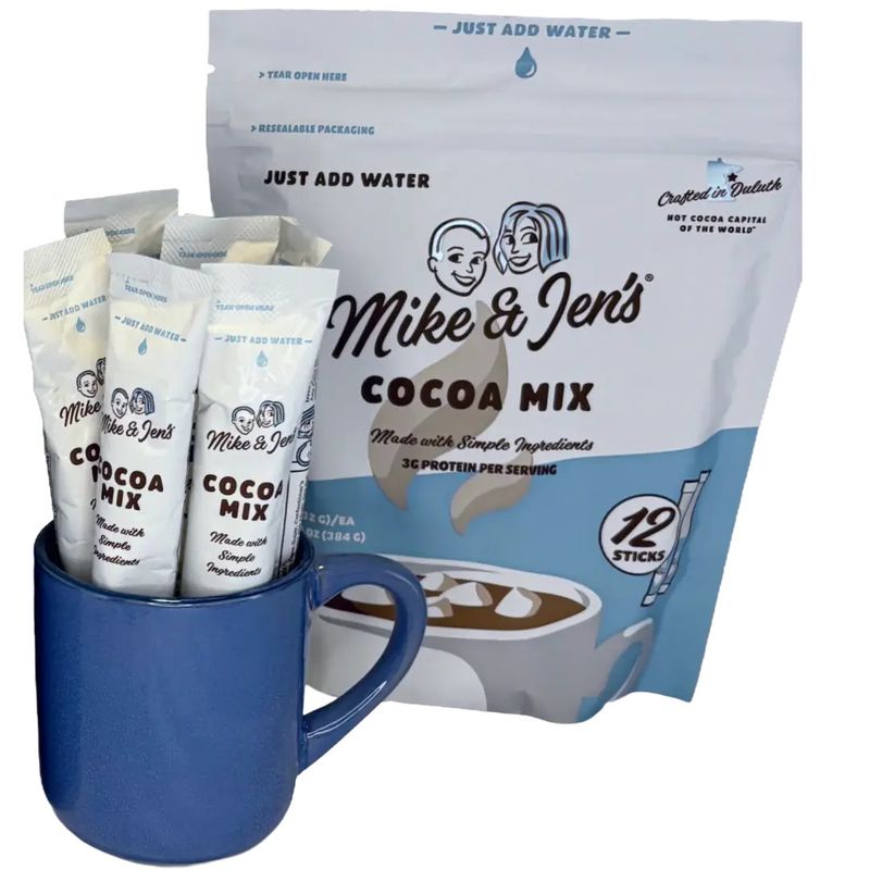 Hot Cocoa Sticks Bag (incl. 12 sticks) | Mike &amp; Jen&#39;s