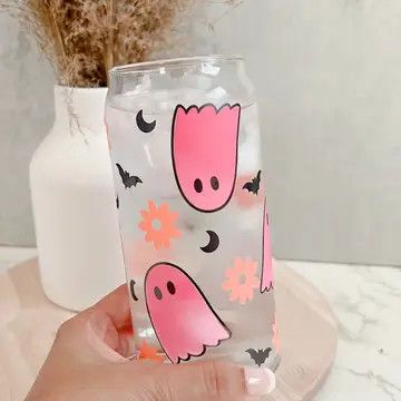 Color Changing Ghost Glass Cup