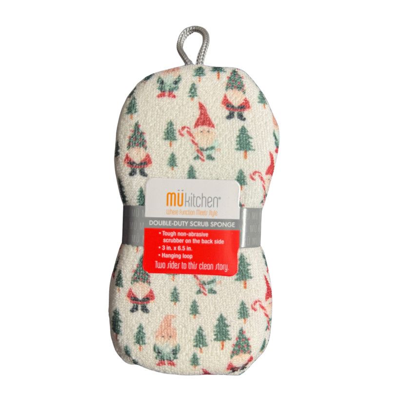 MUKitchen Holiday Sponge – Holiday Gnomes | MÜkitchen