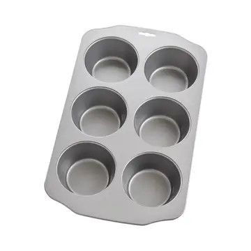 Mrs. Anderson&#39;s Baking Non Stick Jumbo Muffin Pan, 6 Cups