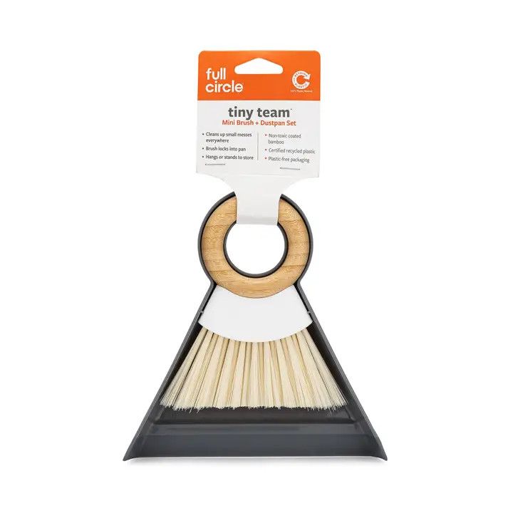 Tiny Team Mini Broom and Dustpan
