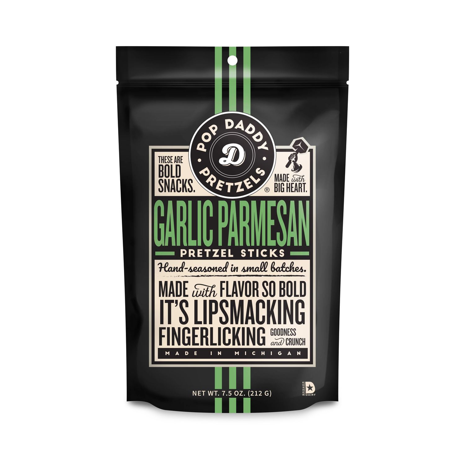 Garlic Parmesan Pretzels | Pop Daddy