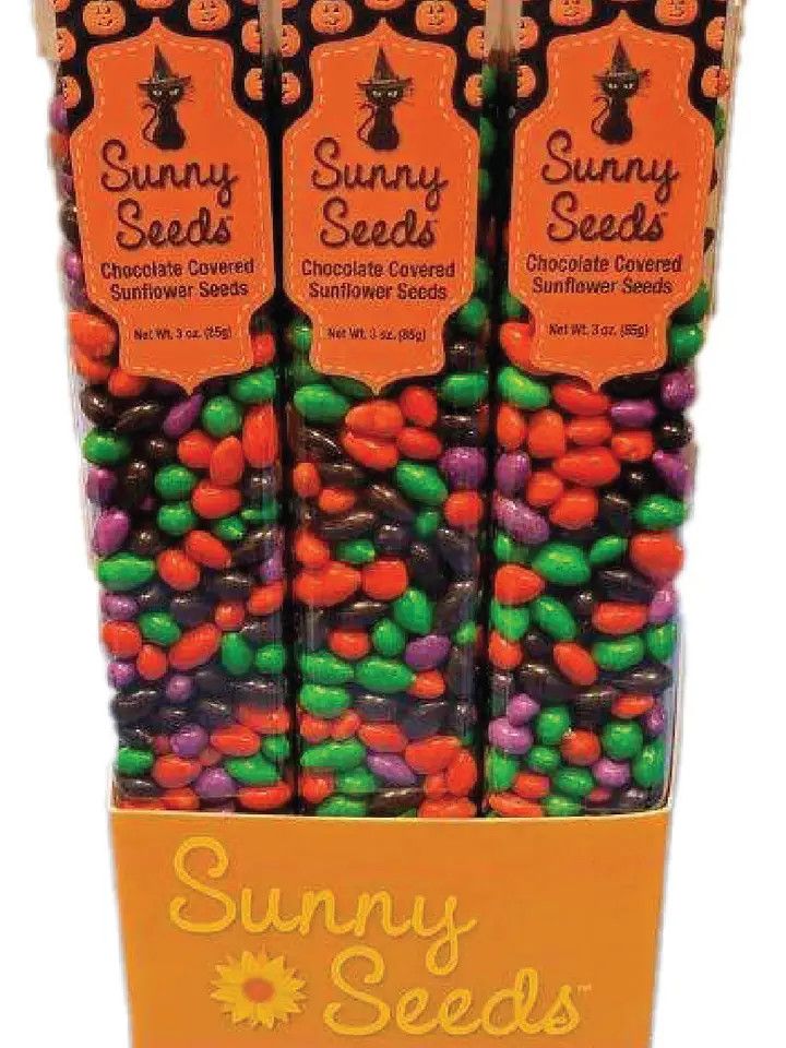 Halloween Sunny Seeds, 3 oz tubes | Sunflower Food Company