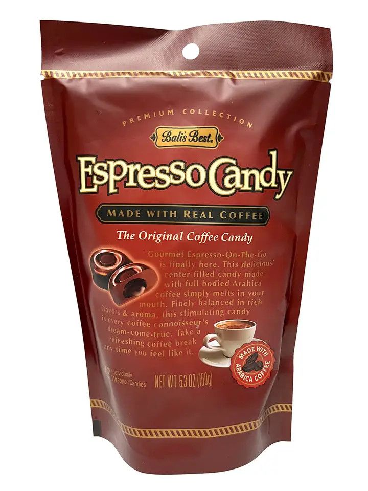 Bali’s Best Espresso Candy, 5.3 oz bag (12-pack) | Sunflower Food Company
