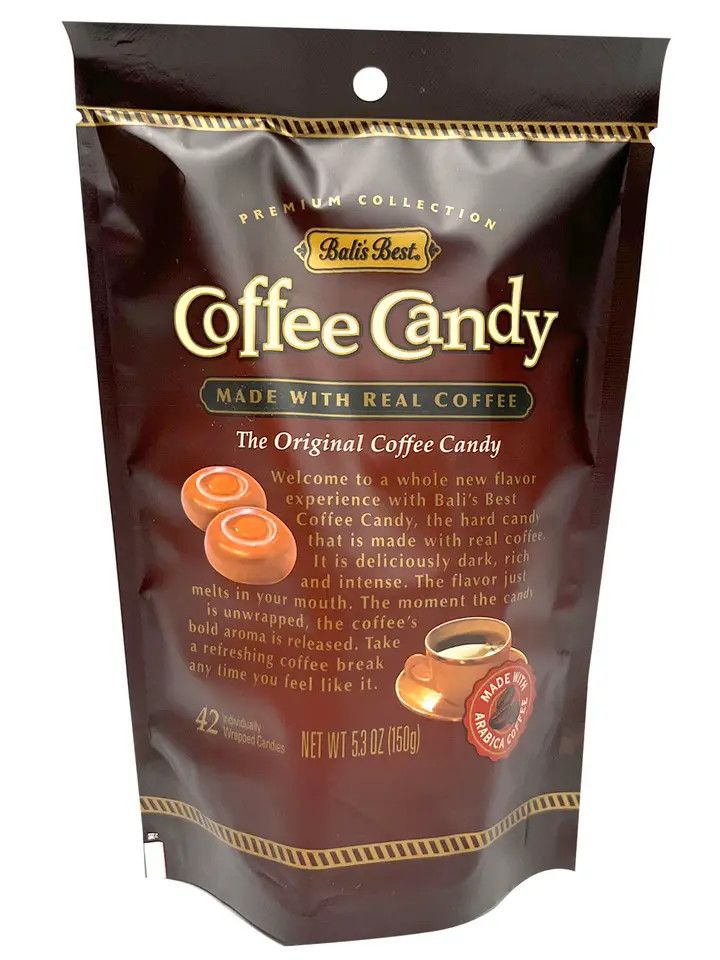 Bali’s Best Coffee Candy, 5.3 oz bag (12-pack) | Sunflower Food Company