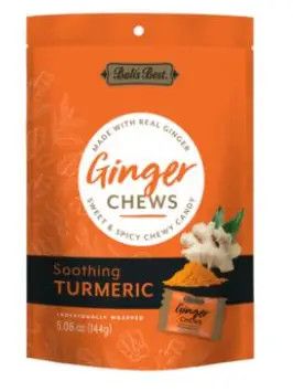 Bali’s Best Ginger Chews – Turmeric, 5.08 oz bag | Sunflower Food Company