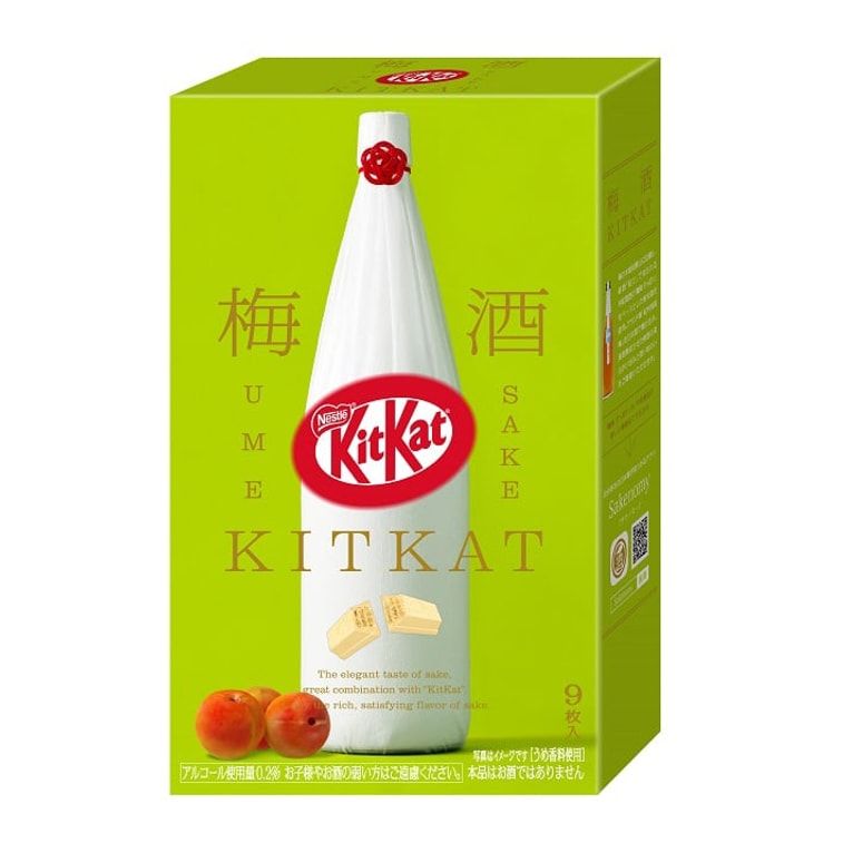KIT KAT UMESYU White Chocolate 9pc