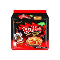 Korean Buldak Noodles Stew- Type Ramen - Hot Chicken Flavor Single