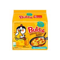 Korean Buldak Noodles Stir- Fried Ramen - Hot Chicken Flavor with Cheese - Single
