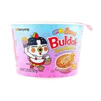 Sweet Buldak Spicy Ramen Noodles, Spicy Chicken Artificial Flavor ,3.7 oz
