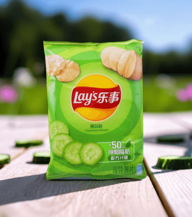 Cucumber Potato Chips, 2.46 oz