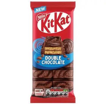 Uk Kitkat, Double Chocolate 99g (Limited Import)