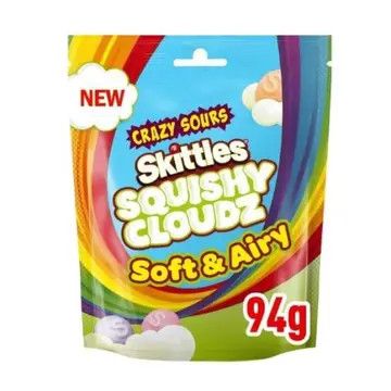 Skittles Squishy Cloudz Crazy Sours, 94g