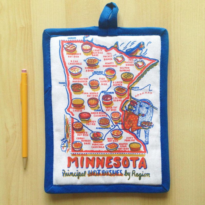 Growing up Minnesota Hotdish Hotpad Holder
