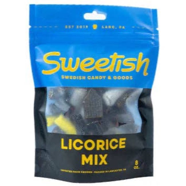 Sweetish Signature Licorice Mix 1/2lb Bag