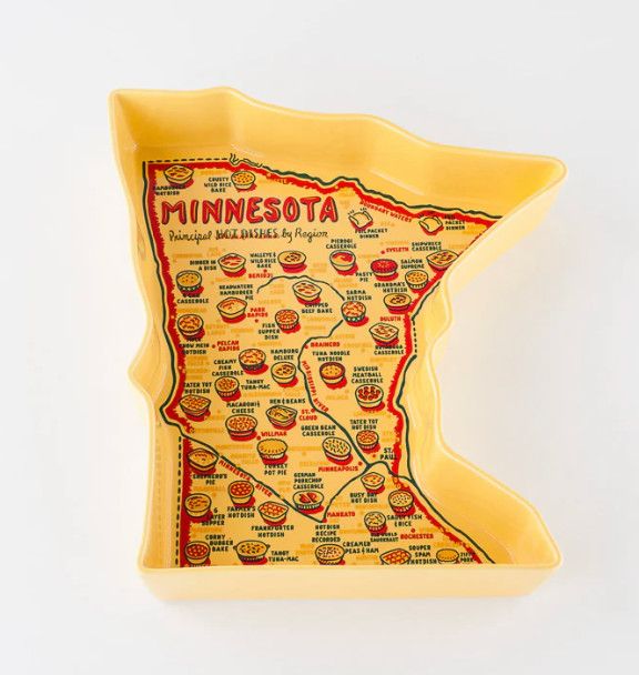 Growing up Minnesota Hotdish Baking Dish