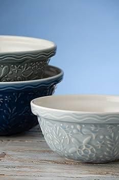 Turtle, Light Blue Size 24 Mixing Bowl 9.75” | Mason Cash
