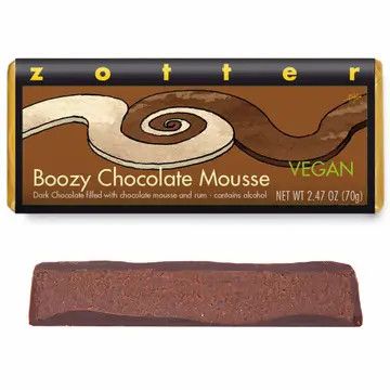 Boozy Chocolate Mousse (Hand-scooped Chocolate)