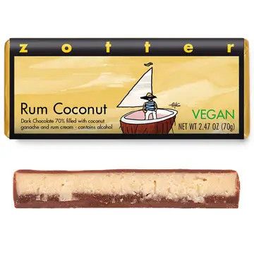 Rum Coconut (Hand-scooped Chocolate)