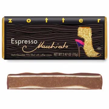 Espresso &quot;Macchiato&quot; (Hand-scooped Chocolate)