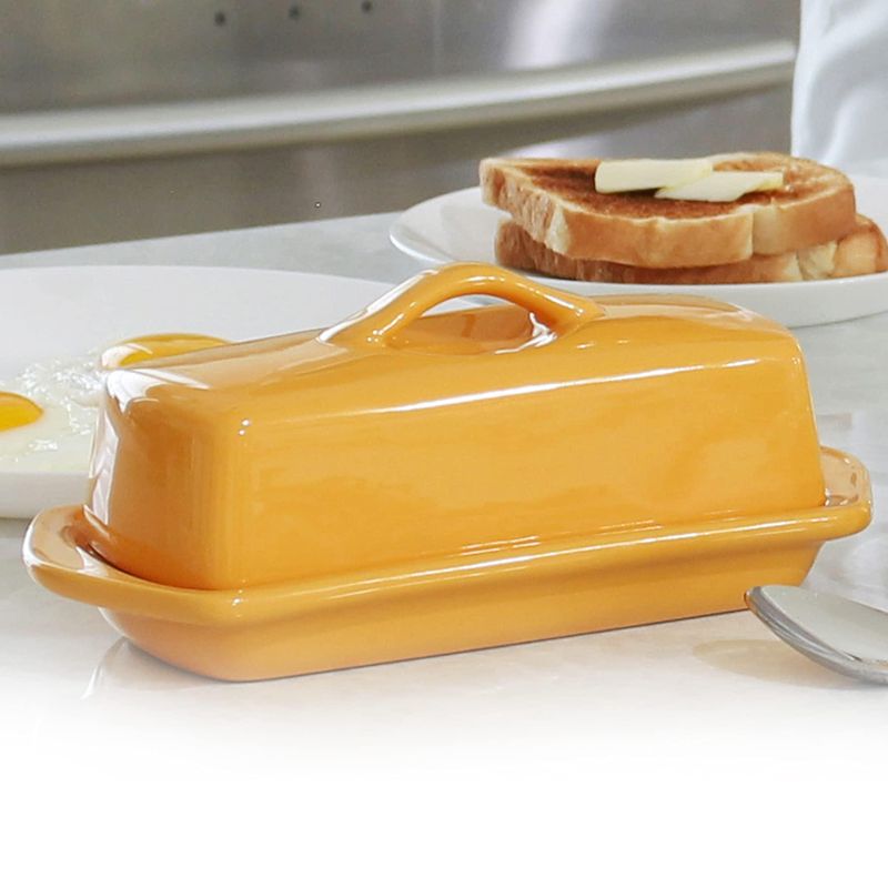Full-Size Butter Dish - Marigold | Chantal