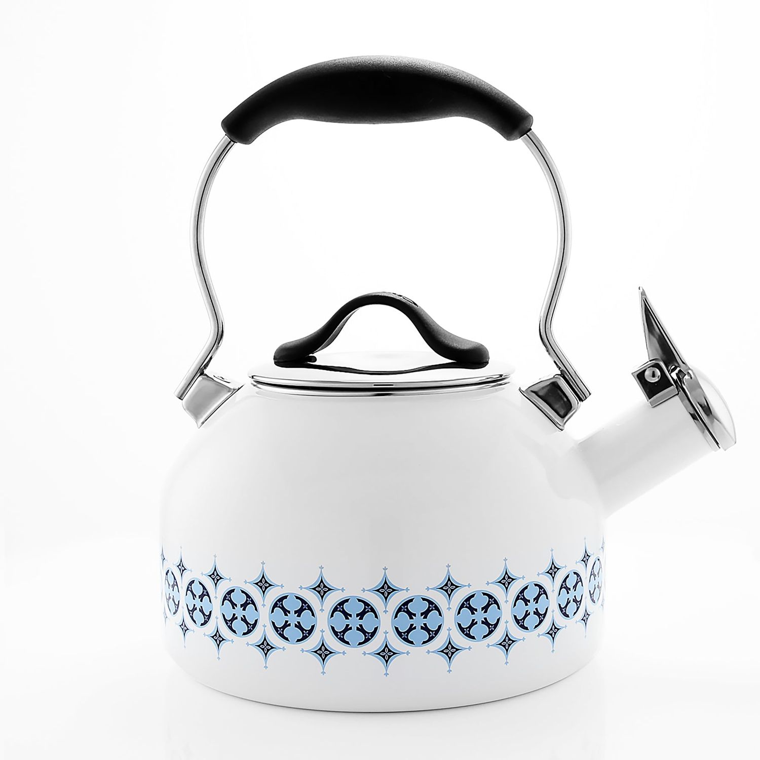 Enamel-on-Steel Talavera Teakettle (1.8 Qt.) | Chantal
