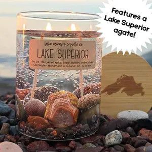 5 oz. “Original” Lake Superior Gel Candle (No. 218) | Lake Escape Candle Co
