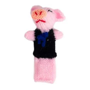 Pig Finger Puppet