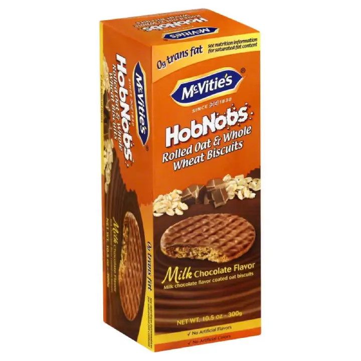 McVities Milk Chocolate Flavor Whole Wheat Biscuits, 10.5 Oz