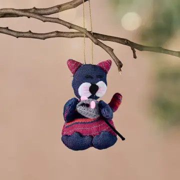 Amable Cat &amp; Mouse Ornament