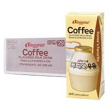 Coffee Flavored Milk Drink, Korean Sweet and Creamy Beverage,6.76 fl oz