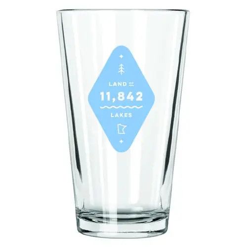 Land of Lakes Pint Glass | Northern Goods