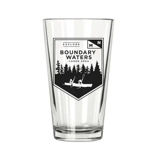 Explore MN Boundary Waters Pint Glass | Northern Goods